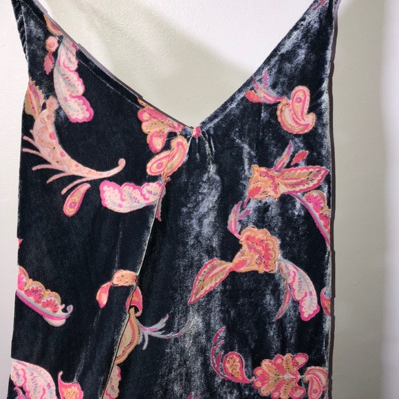NWT Chelsea28 Print Velvet Chemise S - Picture 6 of 8